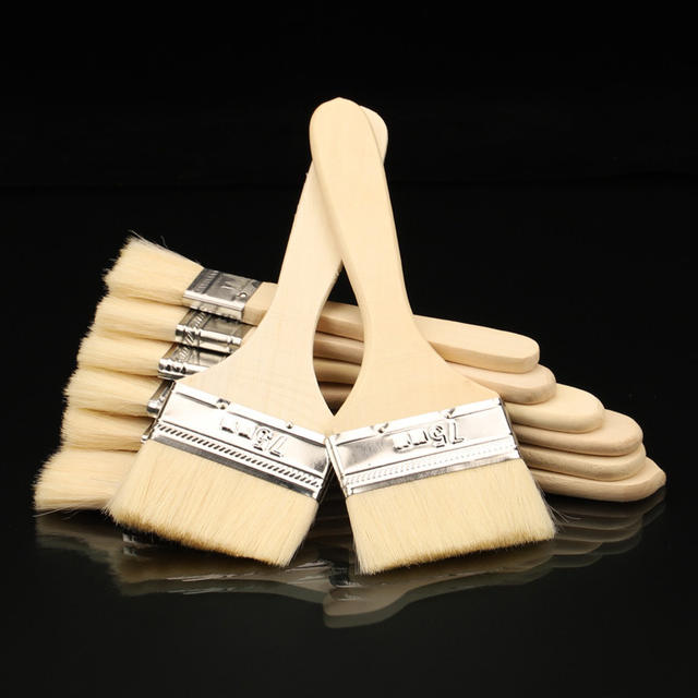 Manufacturer Wholesale Long-Handled Wool Brushes, Wooden Handle Paint Brushes, Soft Bristle Brushes, Multi-Purpose Brushes, Gift Items, Painting Tools detail 1