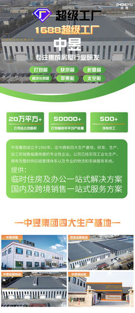 Cross-Border Folding Container Houses, Integrated Container Houses, Construction Engineering, Disaster Relief, Accommodation, Practical Housing, Modular Prefabricated Houses detail 1