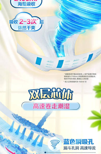 Bag adults (Dr.P) basic adult diapers for the elderly, maternal diapers for the elderly, whole box of diapers for the elderly detail 5