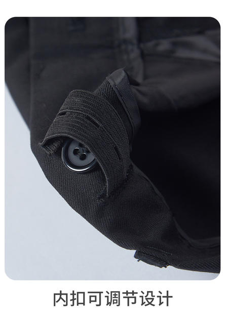 Children's Trousers Boys Black Suit Pants for Middle and Large Children and Primary School Pants White Trousers dark blue School Uniform Pants detail 7