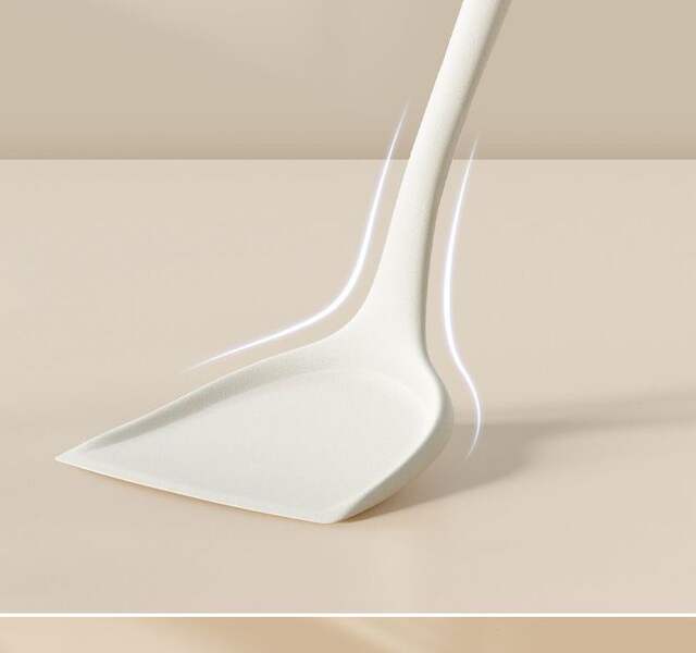 Food Grade Silicone Shovel Non-Stick Special Sticker High Temperature Resistant Silicone Shovel Protecting Pot Household Cooking Shovel Soup Spoon detail 9