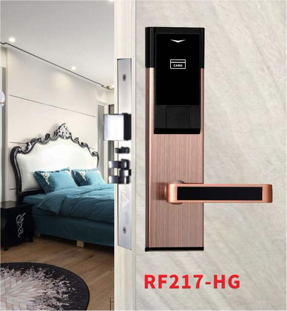 Hotel Door Lock, Apartment Ic Lock, Hotel Smart Card Lock, Homestay Sensor Lock, Hotel Key Card Lock detail 9