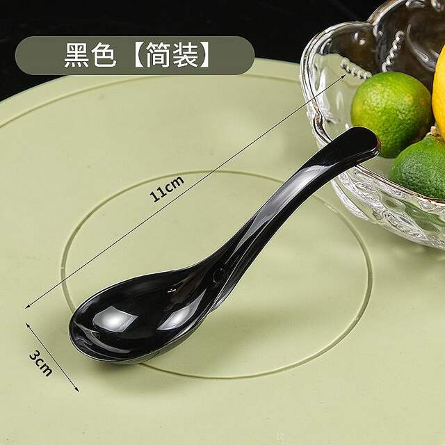 Disposable Bamboo Spoons in Bulk, Individually Packaged, Commercial Thickened Takeout Packaging Utensils, Soup Spoons, Ice Cream Spoons, Wholesale detail 11