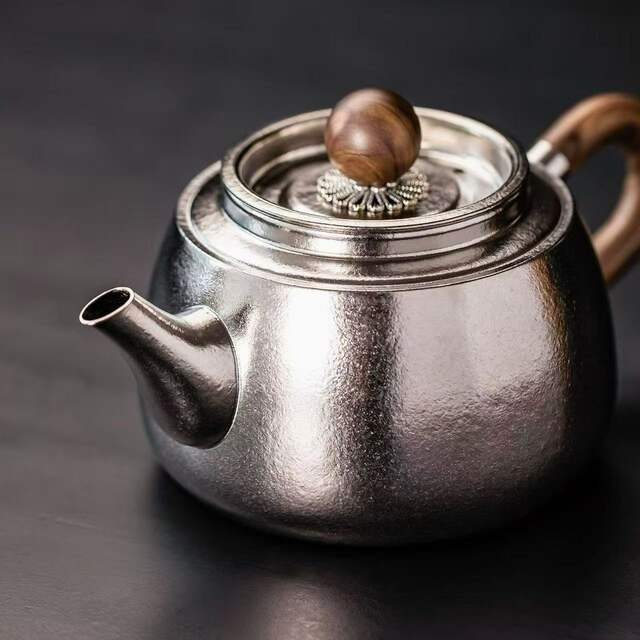 Pure Titanium Teapot Kung Fu Tea Set Household Teapot Outdoor Camping Bacteriostatic Preservation Kettle High-end Light Luxury Leadership Gift detail 4