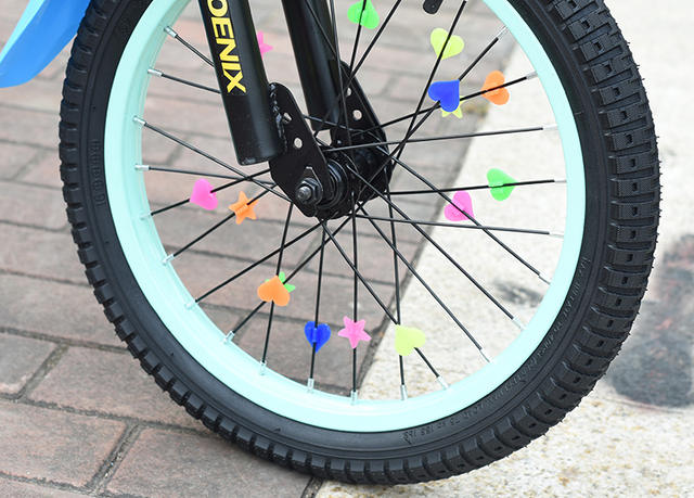 Bicycle Spoke Color Beads Children's Bicycle Luminous Spoke Decoration Mountain Bike Steel Wire Cylinder Riding Accessories detail 6