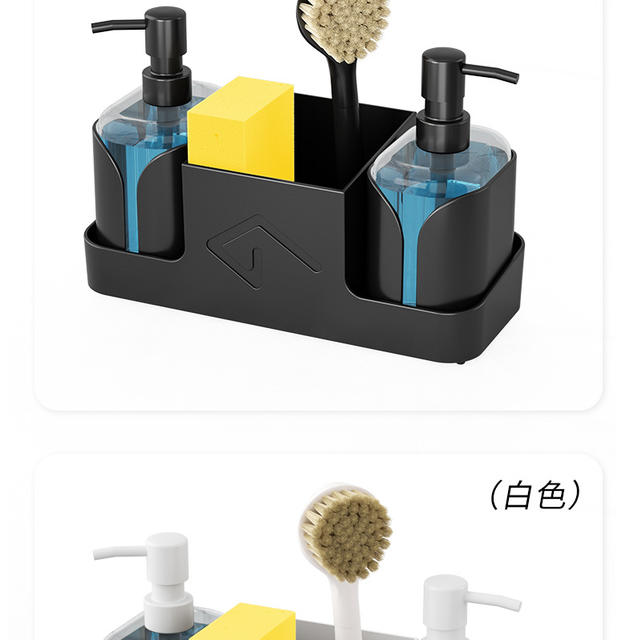 Sponge Soap Dispenser, Soap Dispenser for Kitchen and Bathroom, Soap Bottle Dispenser, Liquid Soap Dispenser detail 6