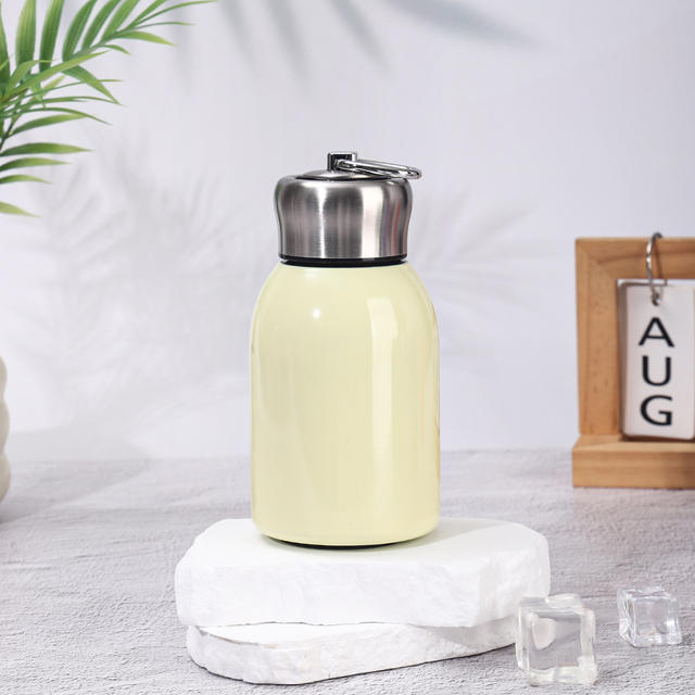 Premium Mini Pocket Cup with Handle, 304 Stainless Steel Thermos Cup, Stylish Portable Gift Water Bottle detail 9