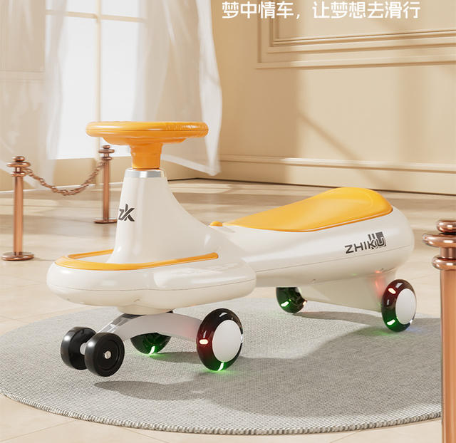 The Manufacturer Has New Models in Stock That Are Available for Immediate Delivery. Children Aged 1-8 Years Can Ride on a Double-Seat Anti-Rollover Twist Car or a Swing-And-Slip Car detail 2