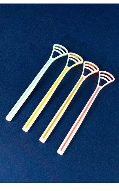 Youjie tongue care scraper tongue coating cleaner tongue scraper remove bad breath oral care independent pack tongue brush detail 8