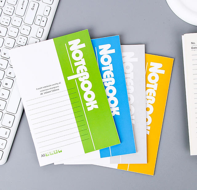 Office soft copy notebook a5 thickened 60-page business notepad diary student notebook soft copy wholesale detail 2