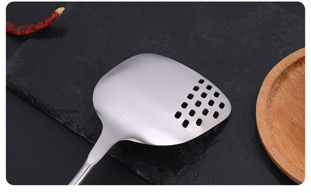Spatula wholesale household products kitchenware stir-fry shovel stainless steel shovel spoon kitchen utensils home shovel vintage set detail 12