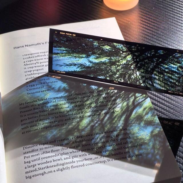 Icelandic Past Acrylic Bookmark Film-Like Translucent Beautiful Romantic Artistic Retro Film Bookmark Gift detail 4