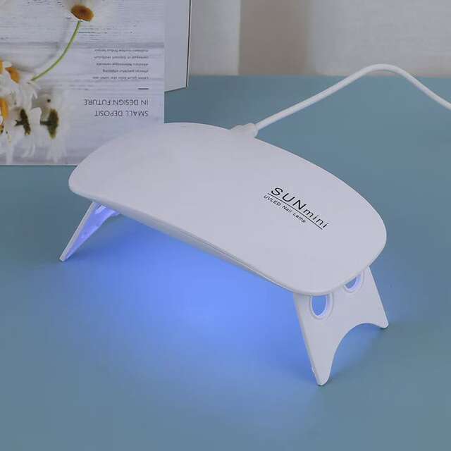 Sunmini mini mouse nail lamp handheld folding phototherapy machine drying UV curing phototherapy lamp nail baking lamp detail 10