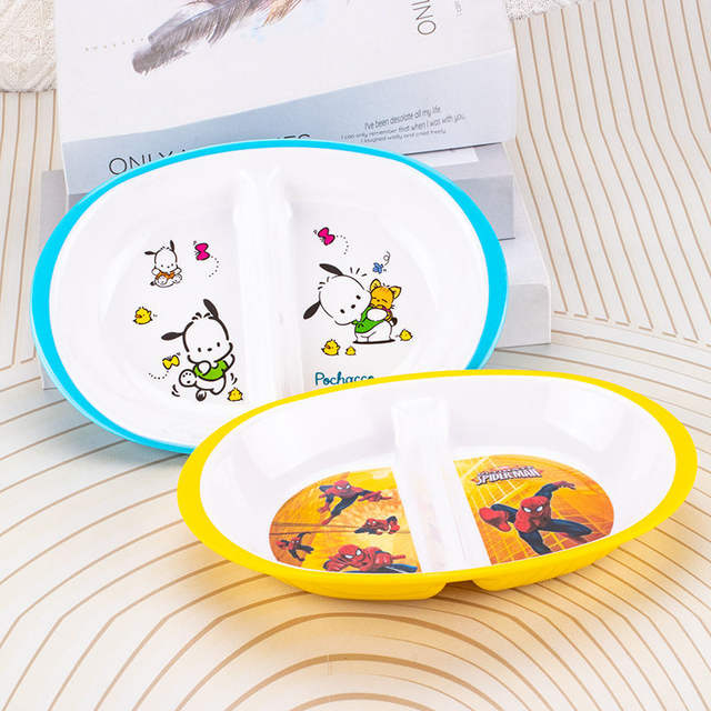 Cute Household Dish Plate Children's Dinner Plate Baby Snack Plate Special Fry Plate for Fruit Snack Plate detail 11