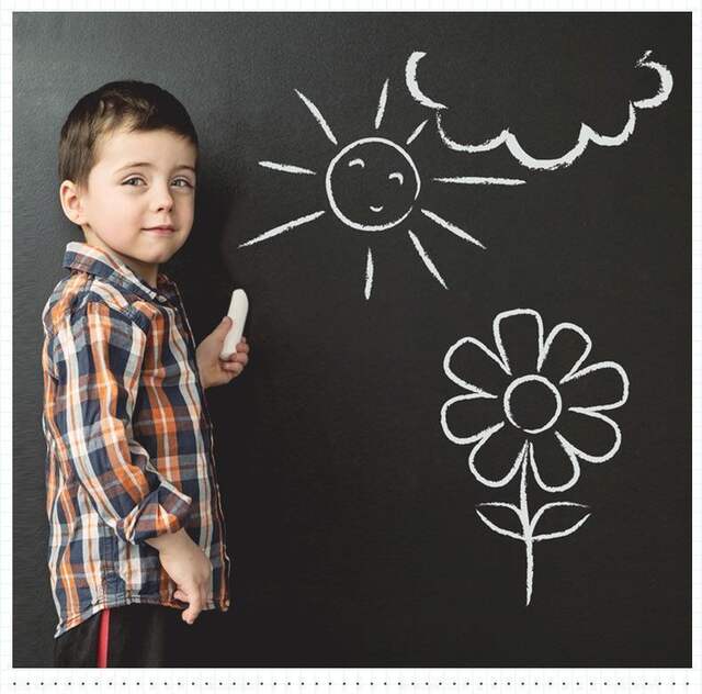 Whiteboard Writing Board Stickers Small Blackboard for Home Teaching Erasable Children's Small Whiteboard Does Not Damage the Wall Memo Board Graffiti Wall detail 7