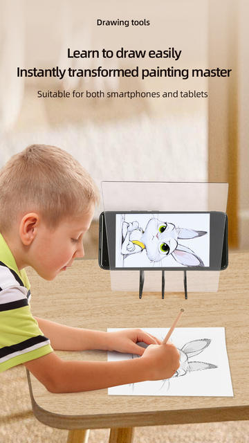 Projection copy board drawing artifact cartoon drawing sketch light shadow multifunctional transparent optical drawing board hand drawing artifact detail 12