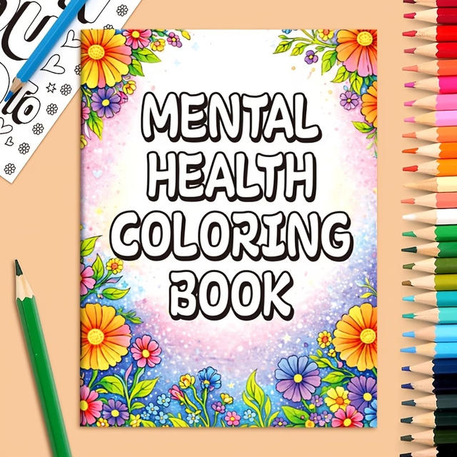 44-Page Coloring Book with Positive Affirmations detail 7