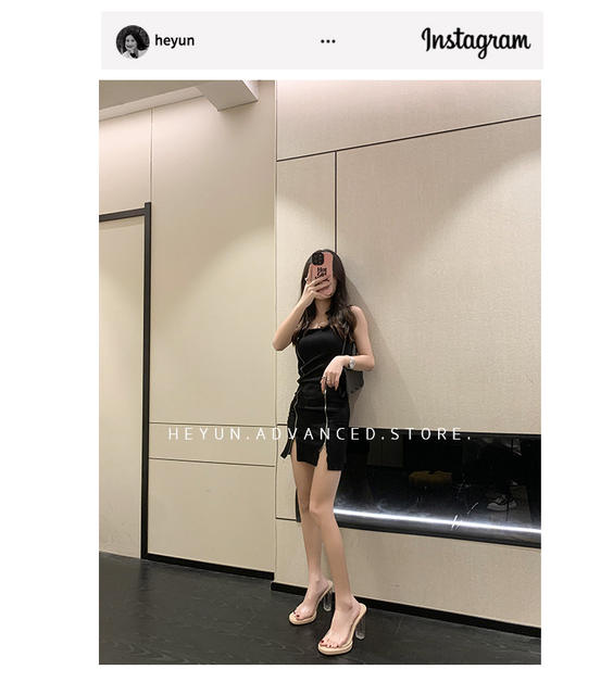 2024 summer foreign trade large size transparent crystal high heels women's new rhinestone outside wear sandals European and American pu net red detail 1