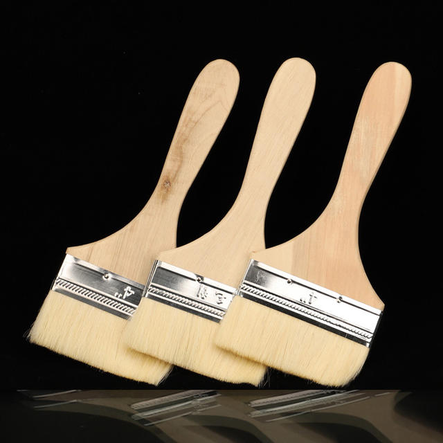 Manufacturer Wholesale Long-Handled Wool Brushes, Wooden Handle Paint Brushes, Soft Bristle Brushes, Multi-Purpose Brushes, Gift Items, Painting Tools detail 2