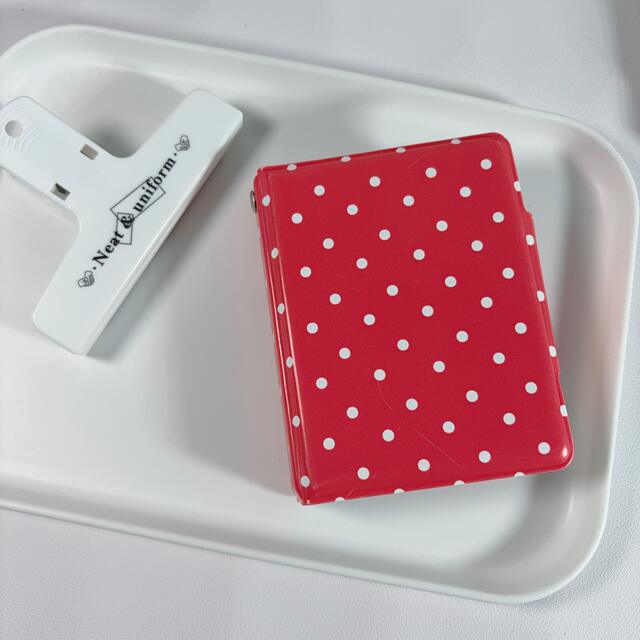 Simple Polka Dot Card Album with One Grid, 3inch Slots for Polaroid Photos, Idol Fan Storage, Korean Entertainment Small Card Holder Storage Album detail 4