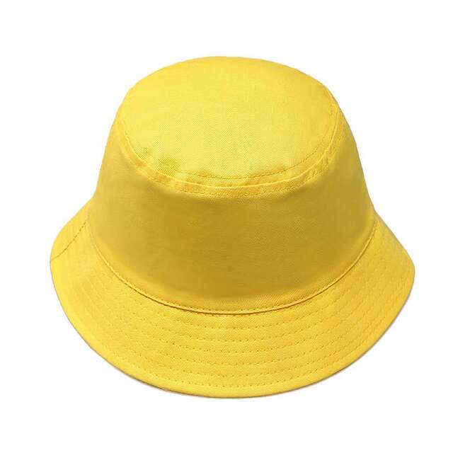 Pure Cotton Fisherman Hat Adult Sunshade Hat Tie-Dye Special White Hat Children's Baseball Cap Parent-Child Printed Logo detail 5