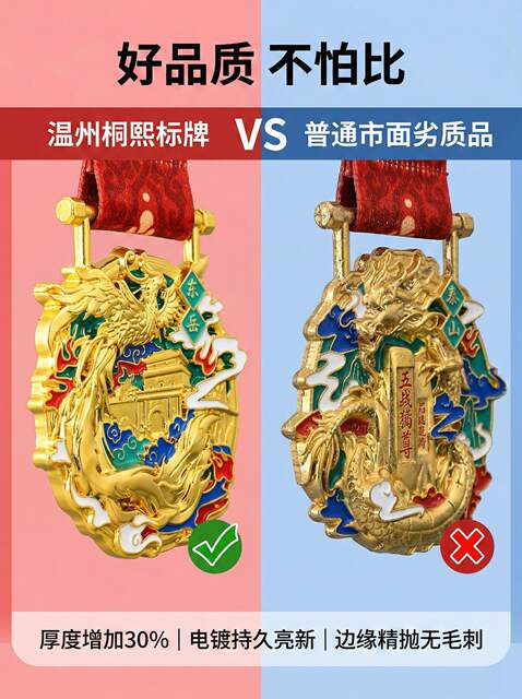 Universal Sports Meeting Metal Medals, Competition Bronze Medals, Marathon Medals, Custom Medal Design with Logo detail 7