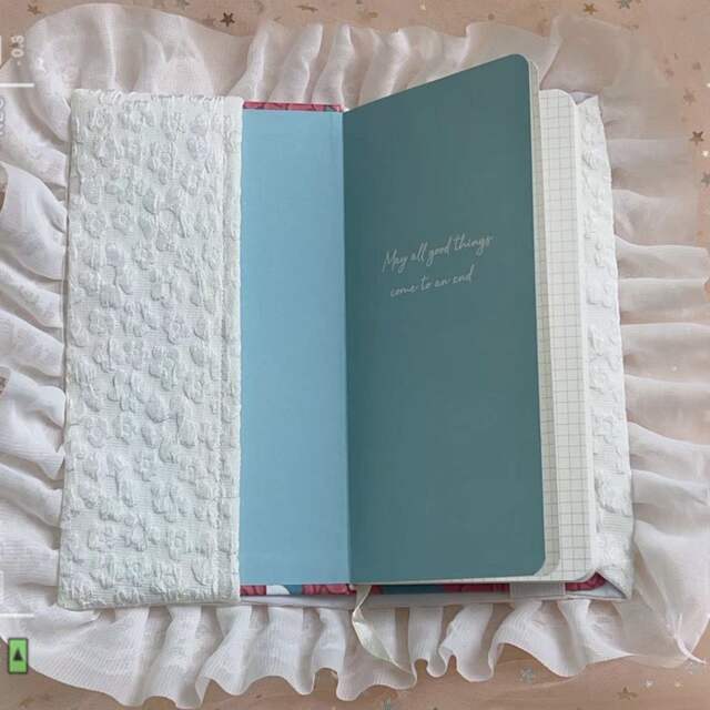 Han Chun/Notebook Cover A6A5Weeks Small Square Notebook Cover Notebook Cover Protection Book Cover Special for Notebooks detail 8
