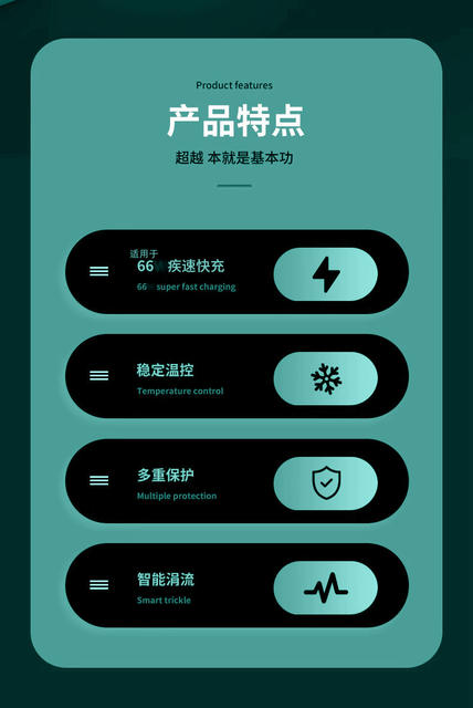 3C Certified Mobile Phone Charger Compatible with 66 Flash Charging Fast Charging Head Suitable for Huawei Xiaomi Oppo Charging Head Wholesale detail 2