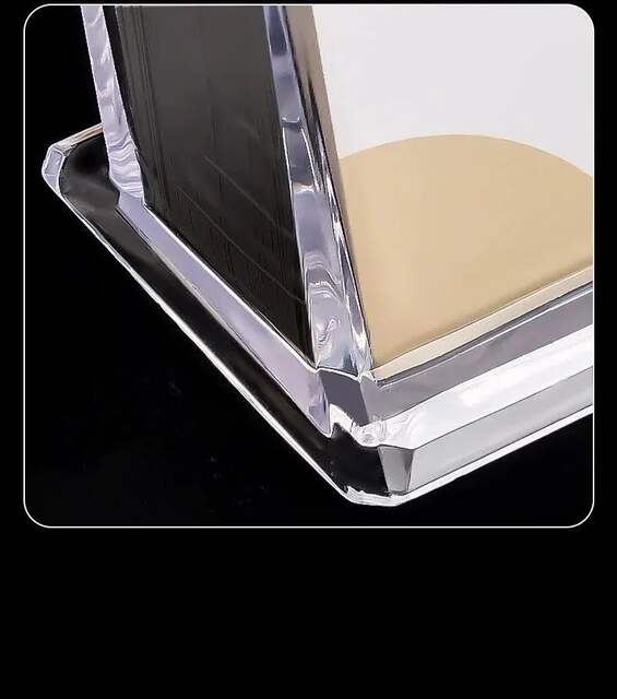 Business card holder creative transparent acrylic card storage box business large capacity business card box manufacturers wholesale detail 12