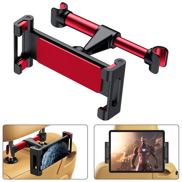 Cross-Border Popular Car Rear Pillow Holder Mobile Phone Tablet Car Rear Seat Mobile Phone Stretch Telescopic Holder detail 8