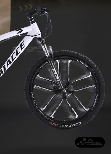 Wholesale new outdoor mountain bike adult student riding sports 26 inch bicycle shock absorption variable speed bicycle detail 2