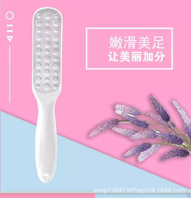 [Shake sound explosions] remove dead skin calluses household heel stone foot stone foot grinding device foot rubbing plate double-sided detail 12