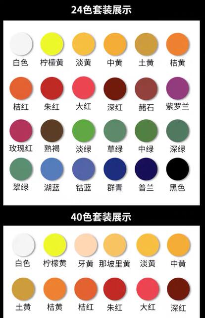 Wencui Watercolor Paint Cans 100ml Single Bottle Paint for Art Students Sketching and Painting Practice Refill Pack detail 12