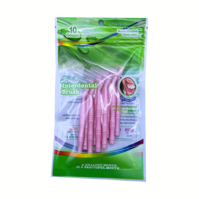 L-Shaped Interdental Brush 10/20/50 Pieces, 7-Shaped Bristles for Deep Cleaning between Teeth, Specialized Soft Bristles for Interdental Gaps detail 9