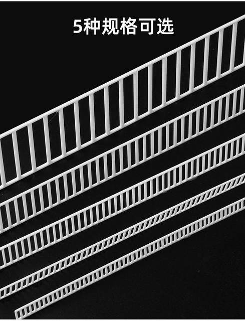 Architectural Model Materials: Roads, Highways, Stairs, Balconies, Simulated Railings, Fences, Isolation Barriers, Protective Fences detail 3