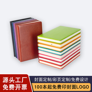 Soft Leather Notebook Wholesale A5 Hand Ledger Custom Logo Business Meeting B5 Notepad Custom A6 Set Book detail 7