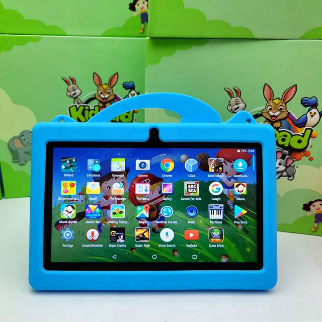 New Private Model Kitten-Shaped Children's Tablet 7inch Android Wifi Multifunctional Children's Learning Device detail 2