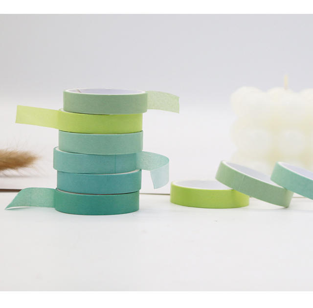 Rainbow and paper tape diy creative small fresh hand account tape gift set ins hand account sticker manufacturers wholesale detail 12