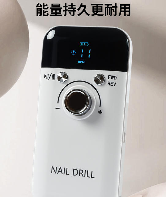 Cross-Border New Professional Nail Removal V6 Grinder Rechargeable Portable Grinder 45000 Rpm Nail Polisher detail 10