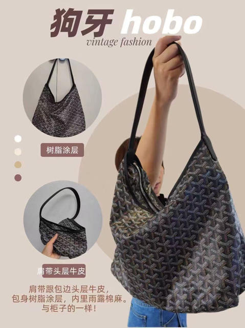 Dog tooth hobo underarm bag single shoulder high version tote bag printed large capacity shopping bag tote bag detail 2