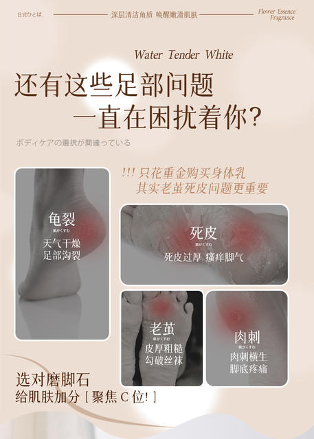 Lamela Volcanic Stone Double-Sided Foot Grinding Stone Exfoliating Tool Heel Pedicure Foot Grinder C0374 detail 4