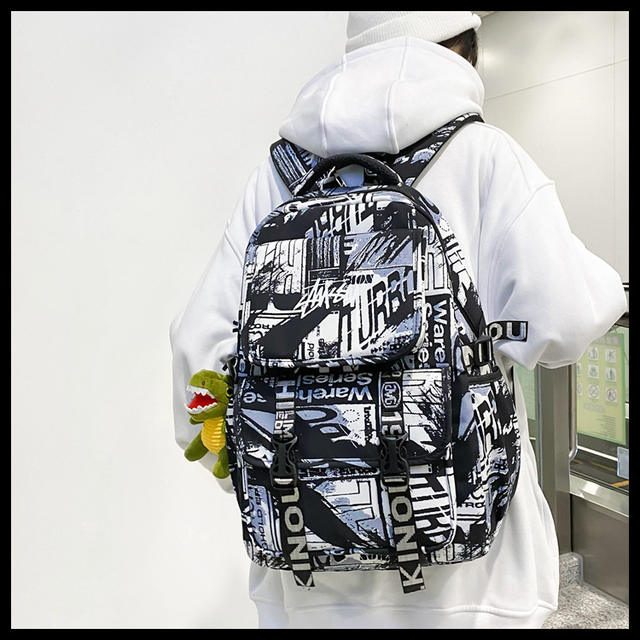 Backpack Men's Large Capacity Waterproof Computer Backpack Outdoor Camouflage Sports Leisure Travel Bag College Student Schoolbag detail 11