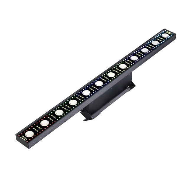 12 Pcs and 14 Three-In-One Full-Color Led Matrix Lights, Line Lights, Spotlights, Building Lighting Background Wall Wedding Lights