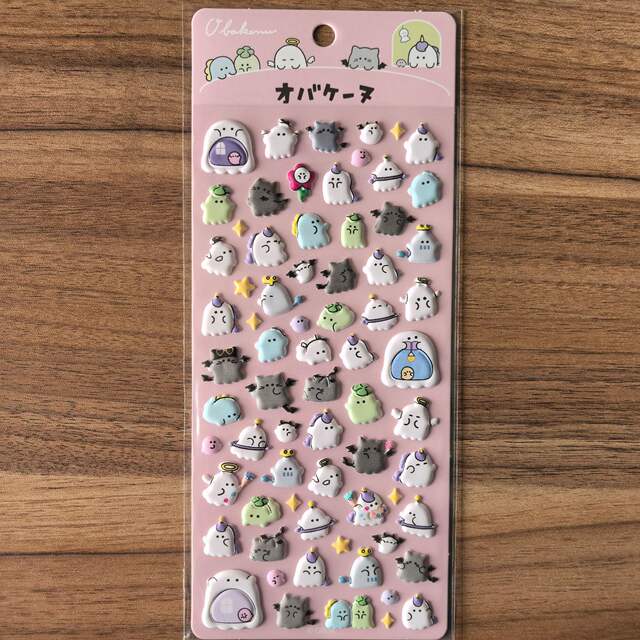 Authentic Authorized Youyou Family Bubble Stereo Stickers Cartoon Cute Little Animals Diary Decoration Stickers detail 4