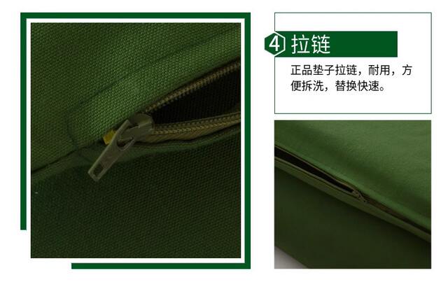 genuine goods 01 Mattress Army Green Mat Hot Melt Cotton Mat Moisture-proof Cotton Mat Student Military Mattress Single Mattress detail 9