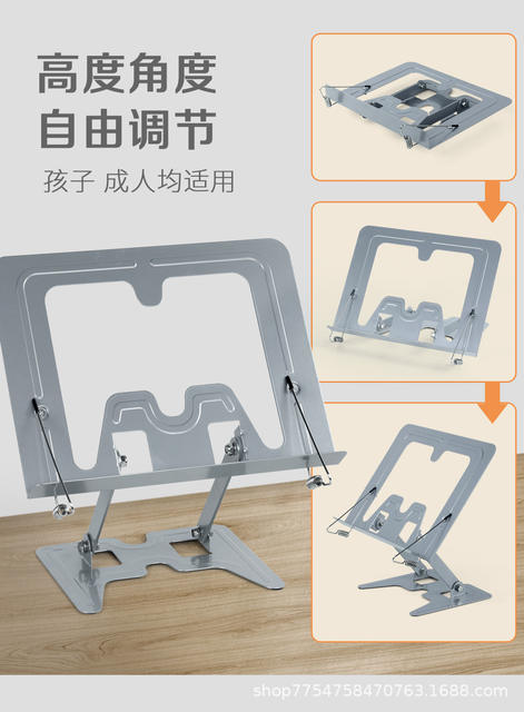Reading Stand, Adjustable Reading Stand, Desktop Reading Tool, Adjustable Tablet Stand, Book Holder detail 2