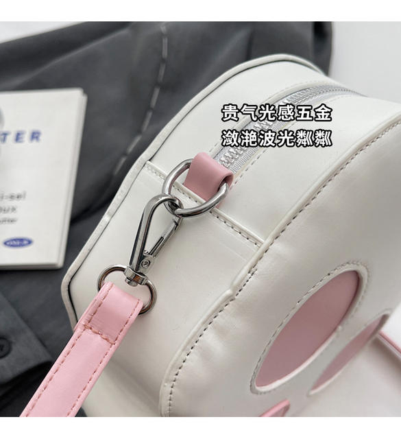 New Funny Skull Bag, Personalized and Interesting Crossbody Bag, Fashionable Contrasting Color Niche Design Shoulder Bag, Cross-Border Women's Bag detail 4