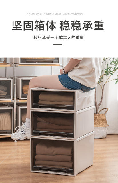 European-Style Drawer-Type Storage Box for Clothes and Cosmetics Storage Box Storage Drawer Home Storage Cabinet Desktop Storage Box detail 10