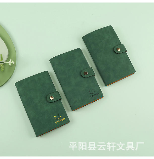Customizable Loose-Leaf Notebook A6 Softcover Detachable Notepad Simple Ledger Advertising Business Notebook detail 12