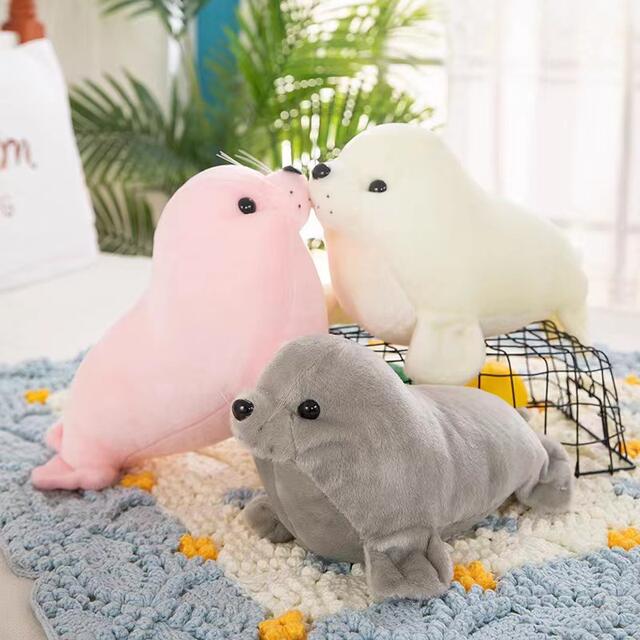 Polar Ocean Underwater World Simulation Seal and Sea Lion Plush Toys for Zoo and Aquarium Activities detail 1